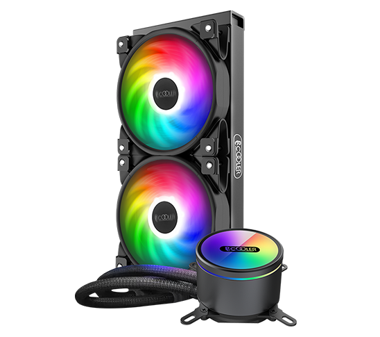  Система водяного охлаждения PCCooler GI-CX240, ARGB (GI-CX240 ARGB)