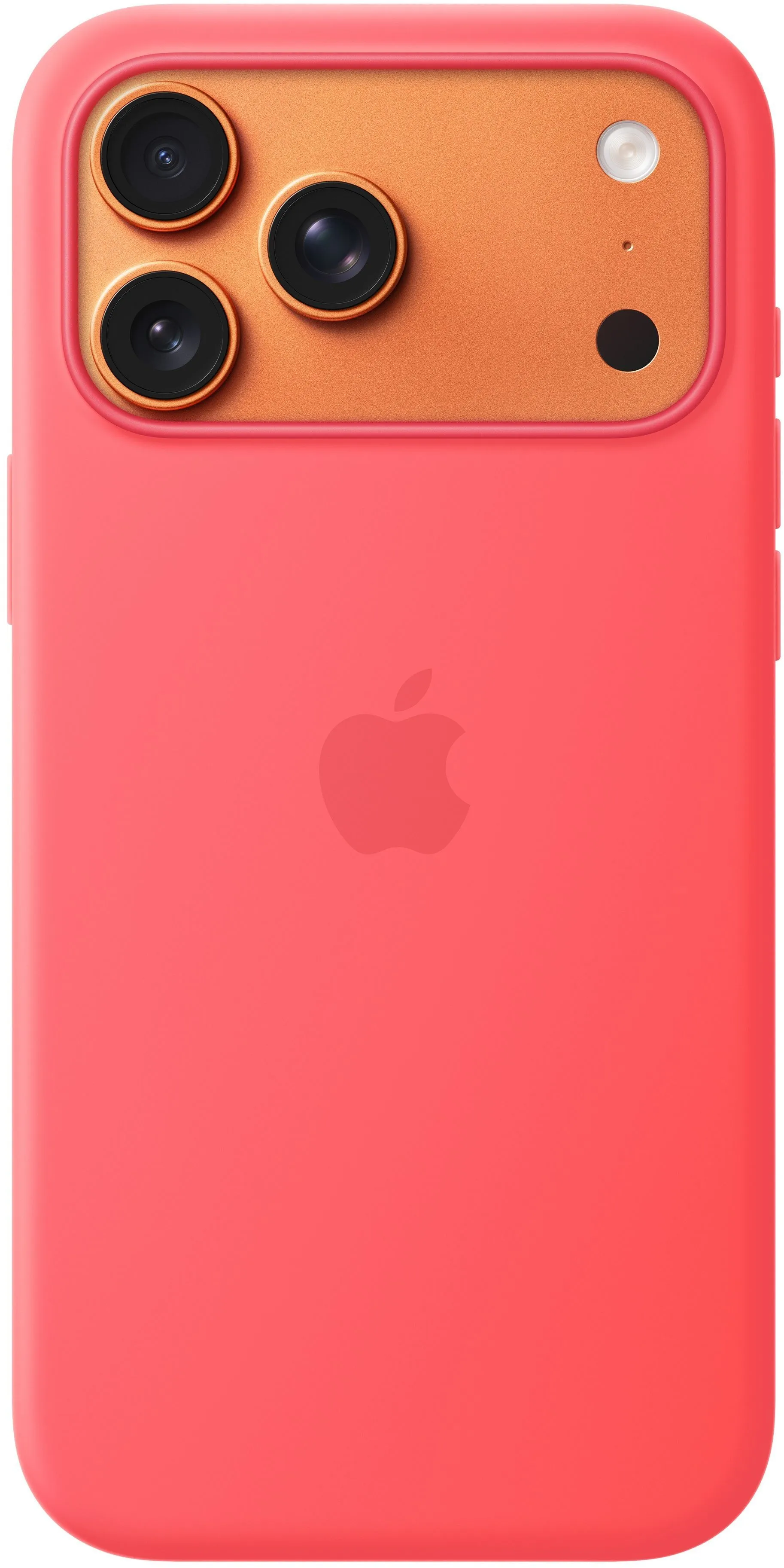 Чехол Apple iPhone 17 Pro Max Silicone Case with MagSafe Bright Guava (MHW64ZM/A)