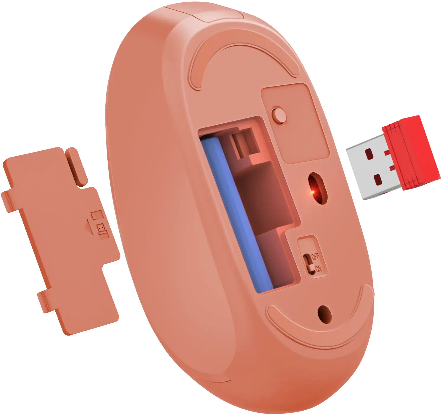 Мышь Defender Smart MM-396, Red (52398)