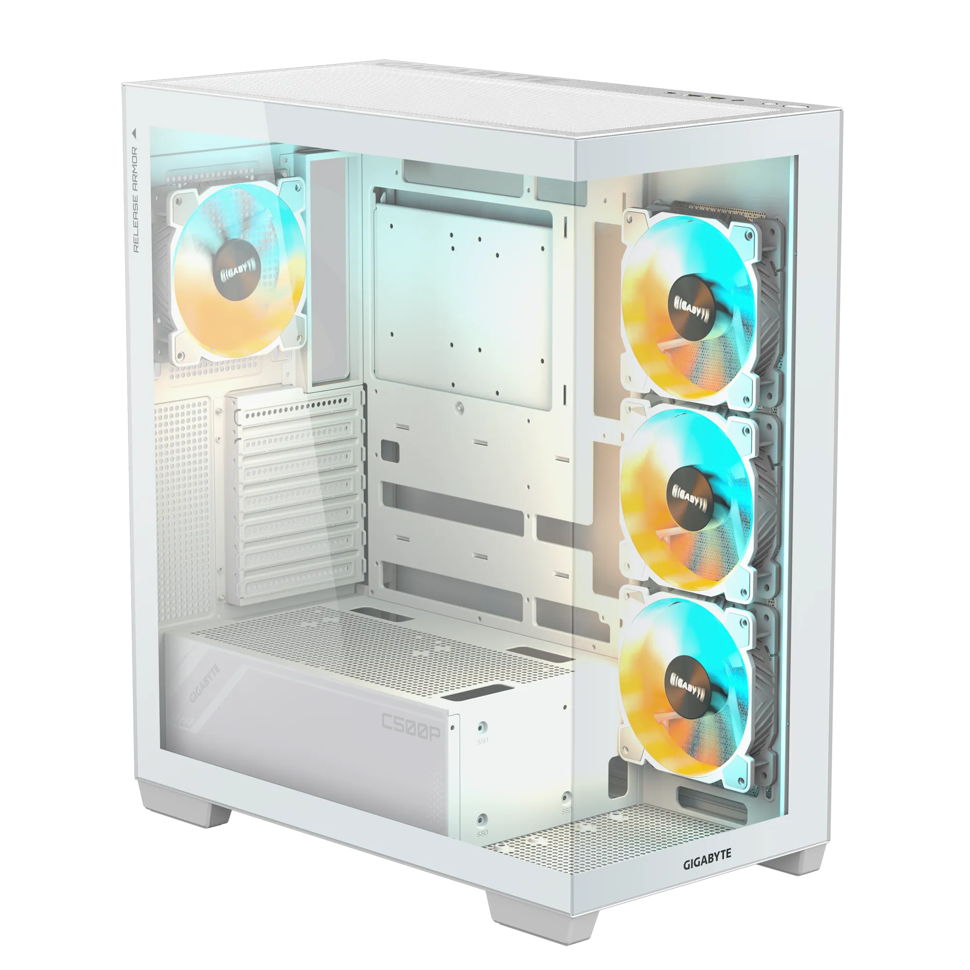 Компьютерный корпус Gigabyte GB-C500PI ST без Б/П (GB-C500PI ST)