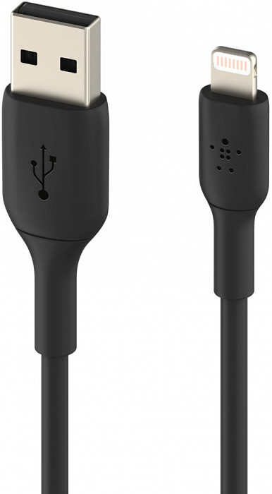 Кабель для iPhone, iPad Belkin Boost Charge USB-A/Lightning 1m (CAA001bt1MBK) (Black) 