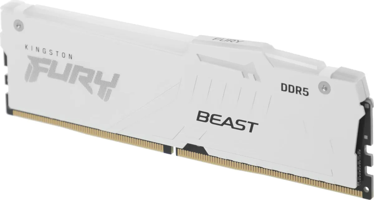 Оперативная память Kingston FURY Beast White RGB EXPO DDR5 32GB 5600MT/s (KF556C36BWEA-32)