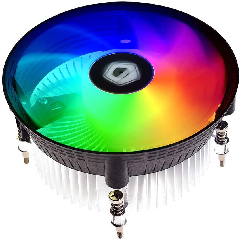 Кулер для процессора ID-Cooling DK-03 RAINBOW, S1700/1200/115x/AMD, 100W, 500-1800rpm, 61.5CFM, 4pin (DK-03 RAINBOW)