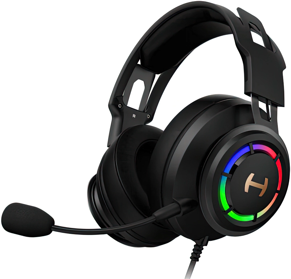 Гарнитура Edifier G35, 2.5m, USB, RGB, Black (G35)