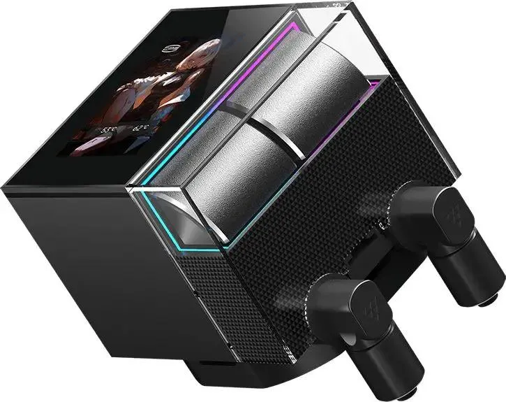 Водяное охлаждение для CPU PCCooler DS360 ARGB Display - Черный (DS360 ARGB Display BK)