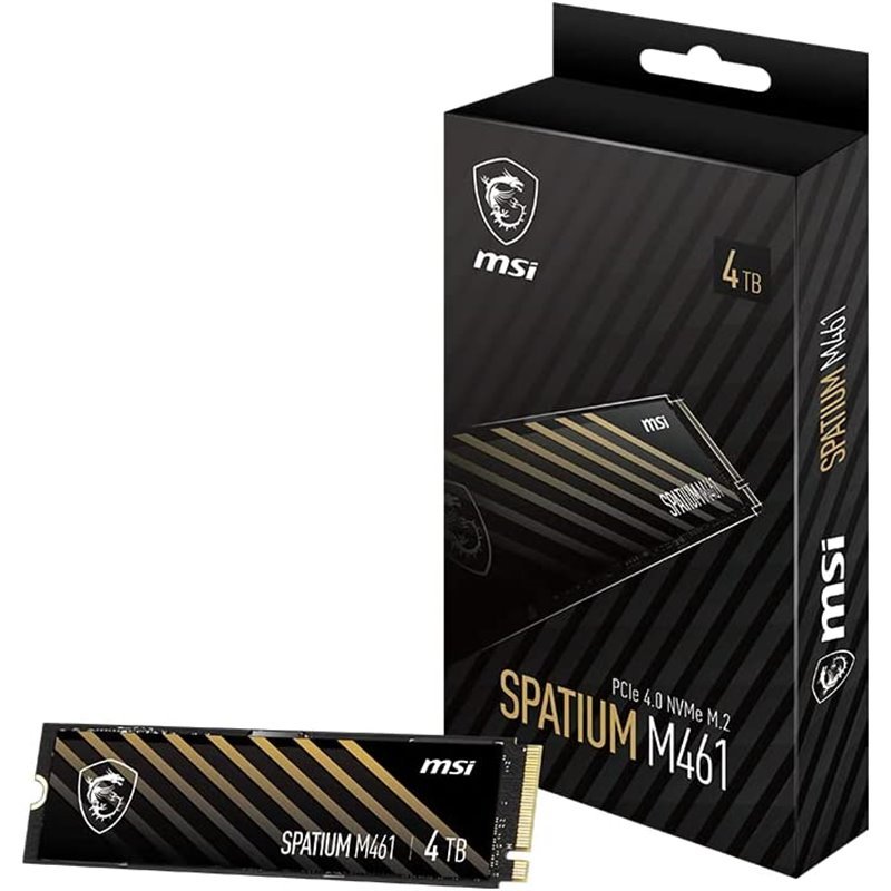 Твердотельный накопитель 4000Gb SSD MSI SPATIUM M461 (S78-440R030-P83)