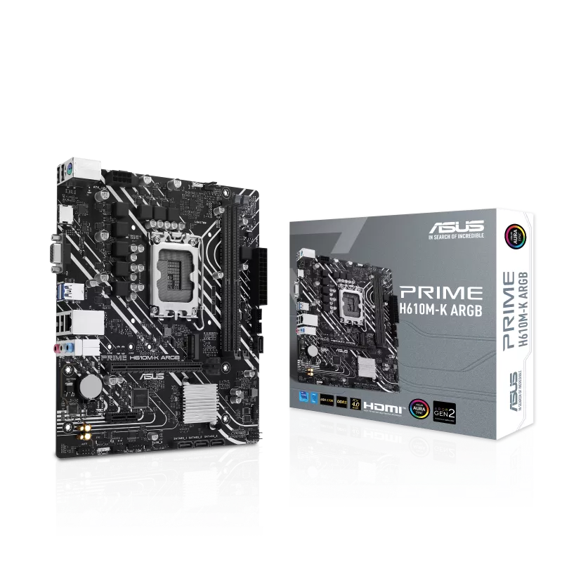 Материнская плата ASUS PRIME H610M-K ARGB (PRIME H610M-K ARGB)