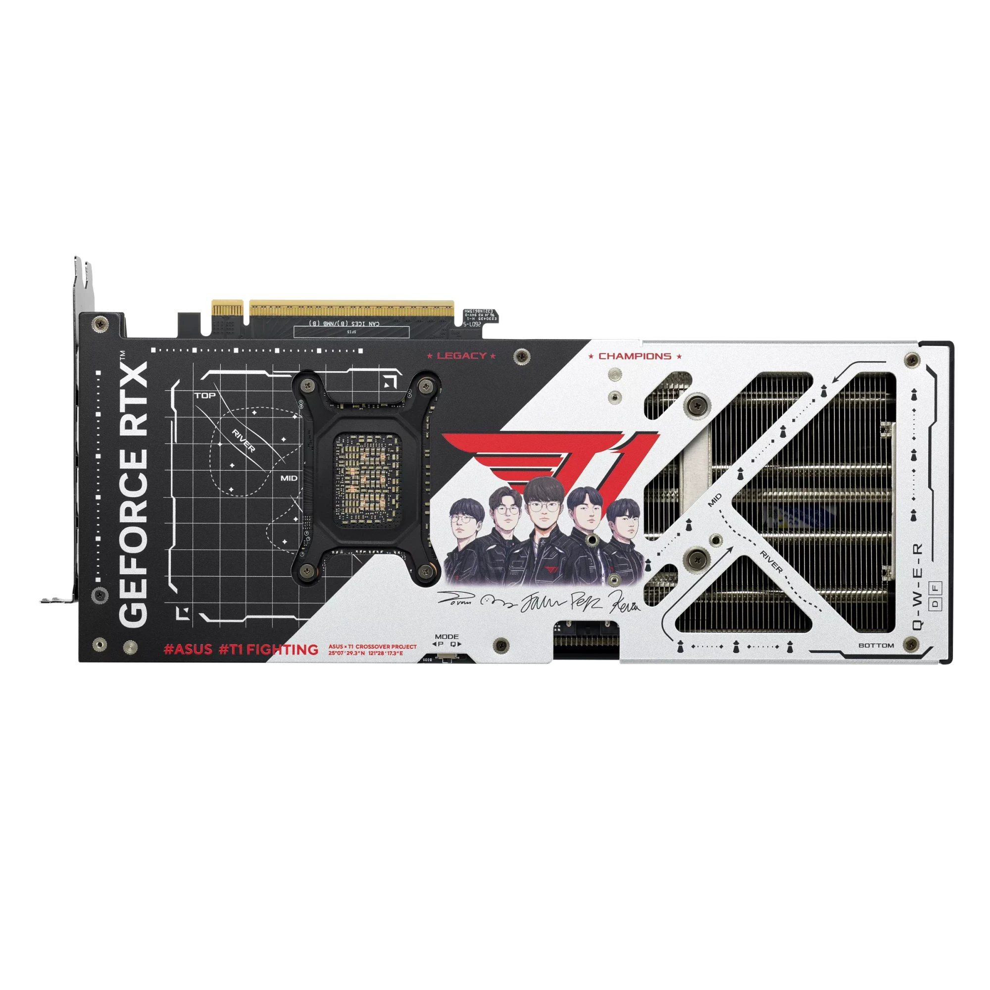 Видеокарта ASUS T1 GeForce RTX 5070 12GB GDDR7 OC Edition (T1-RTX5070-O12G-GAMING)