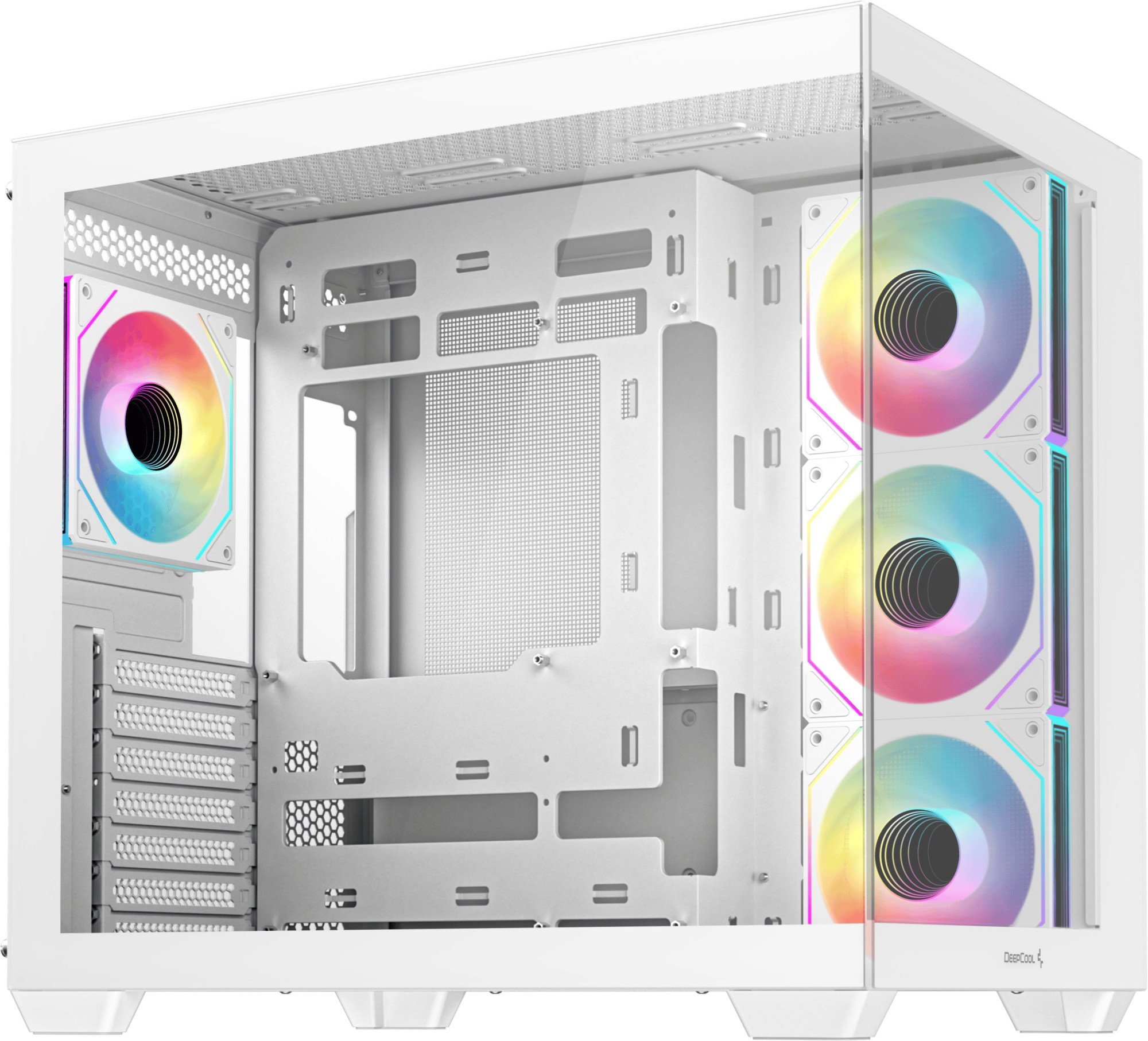 Компьютерный корпус Deepcool CG530 4F WH (R-CG530-WHADA4-G-1)
