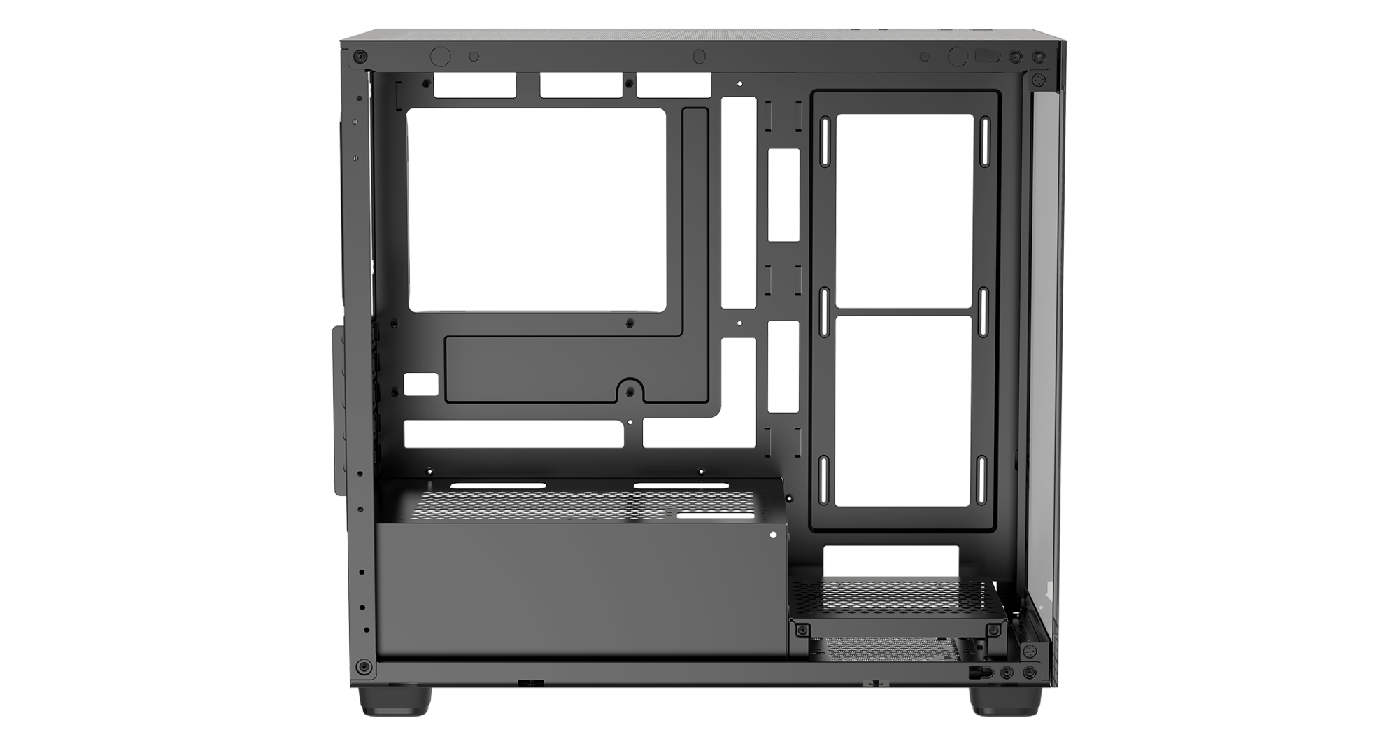 Корпус Ocypus Gamma C52 BK (Gamma-C52-BKD000XX-GL)