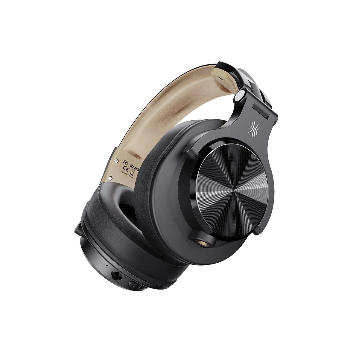 Bluetooth гарнитура Focus OneOdio Fusion A70 Black-Gold Bluetooth (A70/BLACK-GOLD)