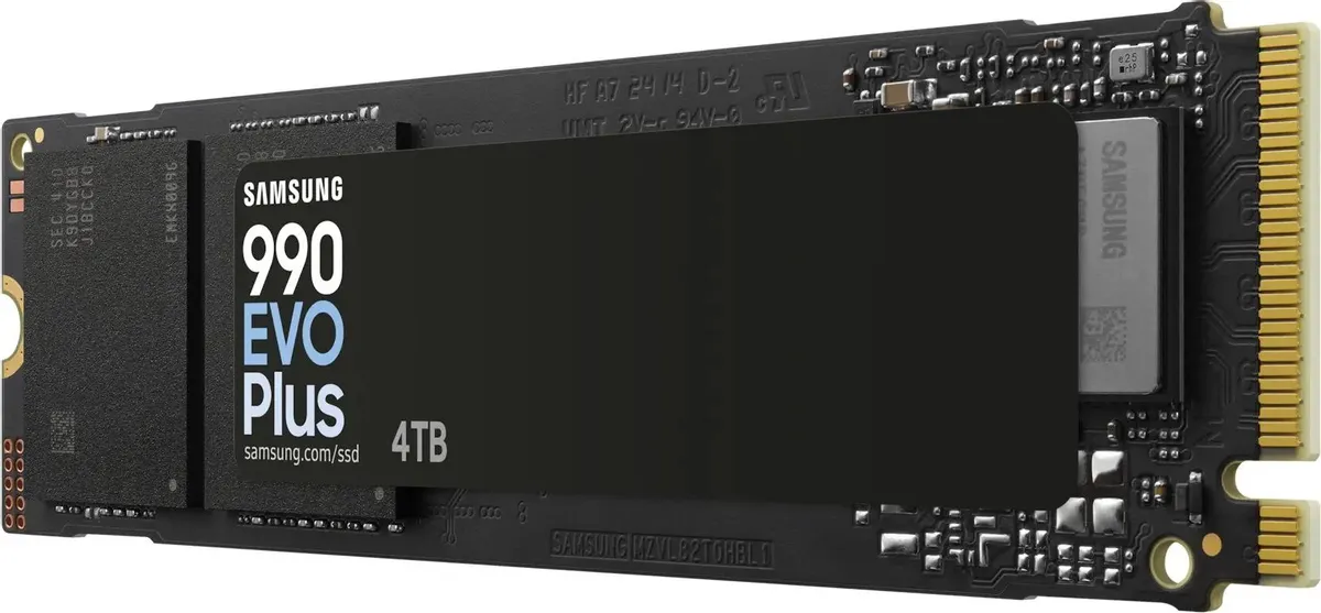 Твердотельный накопитель SSD Samsung 990 EVO Plus 4 TB PCIe 5.0, NVMe 2.0 (MZ-V9S4T0BW)