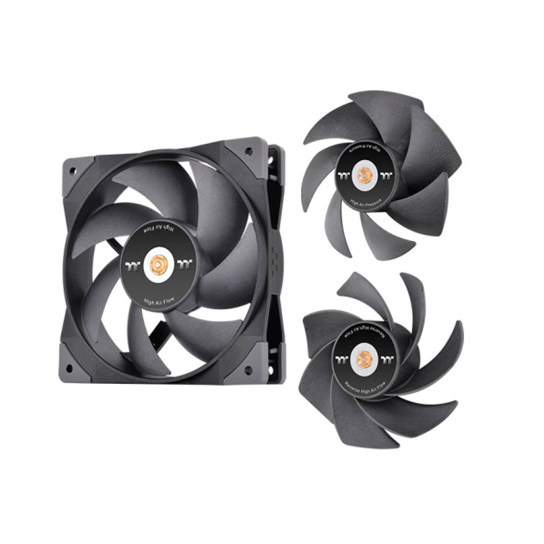Кулер для компьютерного корпуса Thermaltake SWAFAN GT12 PC Cooling Fan TT Premium Edition (CL-F155-PL12BL-A)