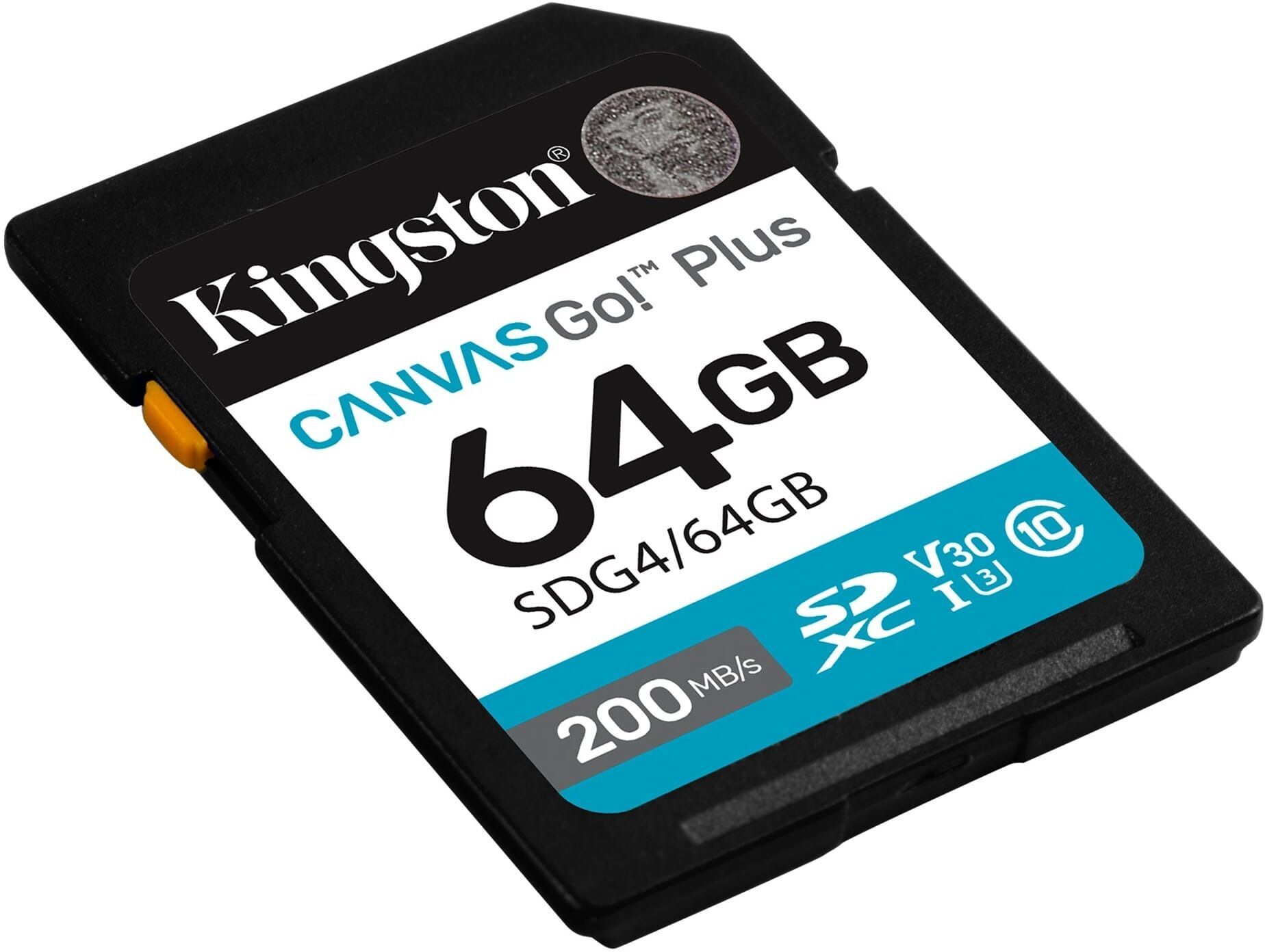 Карта памяти SD 64GB Class 10 U3 Kingston SDG4/64GB (SDG4/64GB)