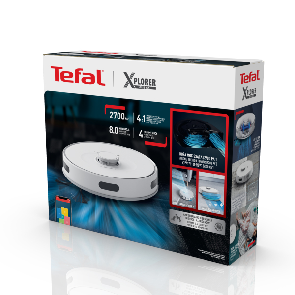 Робот пылесос Tefal RG8577WH (RG8577WH)
