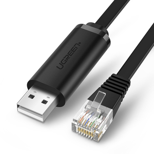 Кабель UGREEN USB to RJ45 Console Cable 1.5m 50773 (50773)