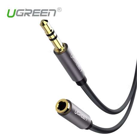 Кабель Audio(m) 3.5mm - Audio(f) 3.5mm, 5m. (удлинитель) AV118 UGREEN (10538)
