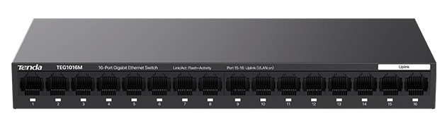 Коммутатор Tenda  - черный ()