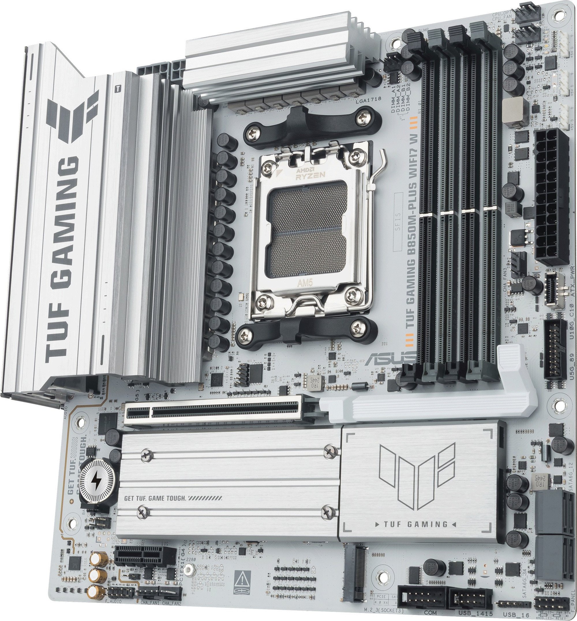 Материнская плата ASUS TUF GAMING B850M-PLUS WIFI7 W (TUF GAMING B850M-PLUS WIFI7 W)