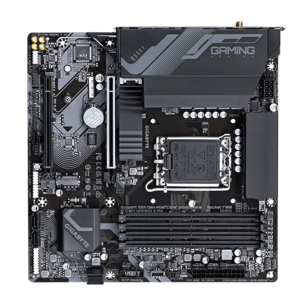 Материнская плата Gigabyte B760M Gaming X AX (B760M GAMING X AX 1.1/B760M GAMING X AX 1.2)