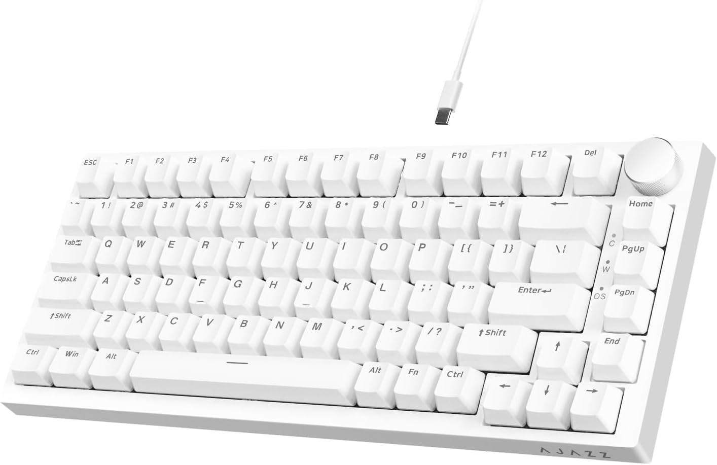 Клавиатура Ajazz AK820 Blue Switch White (AK820/Blue/White)