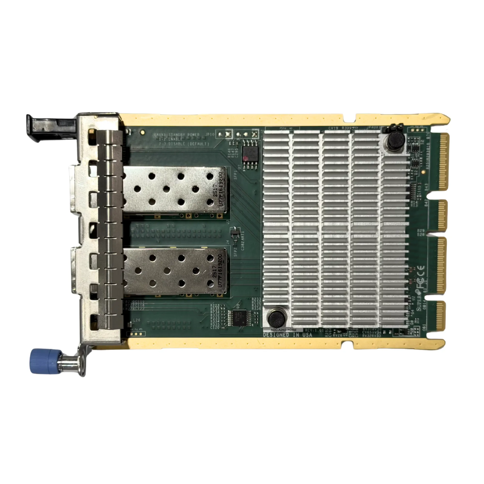Сетевая карта Altos BrainSphere R380F6, R380F7, R360F6, R365F7, R385F7, 25GbE / 2xSFP28 / ConnectX 6 OCP3.0 OEM (SA.31011.01R)