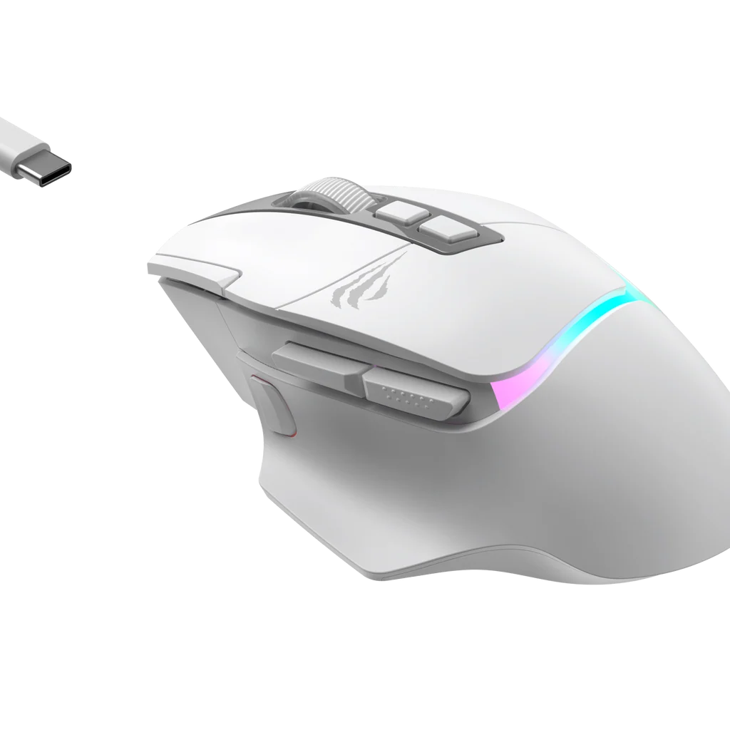 Компьютерная мышь Havit MS967WB, white+gray (2.0301600581015E+15)