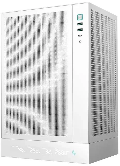 Компьютерный корпус Deepcool CH170 DIGITAL WH (R-CH170-WHNPI0D-G-1)