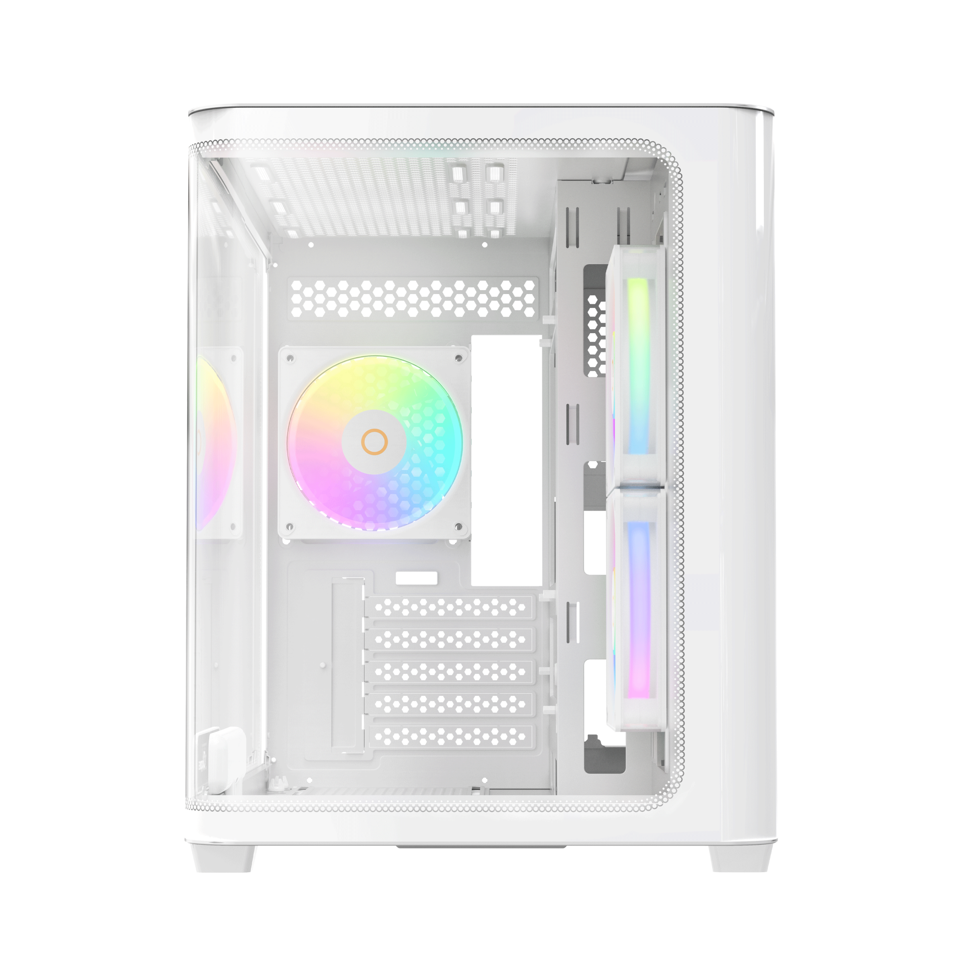 Корпус Ocypus Iota C50 WH Curve ARGB Digital (Iota-C50-WHD300CD-GL)