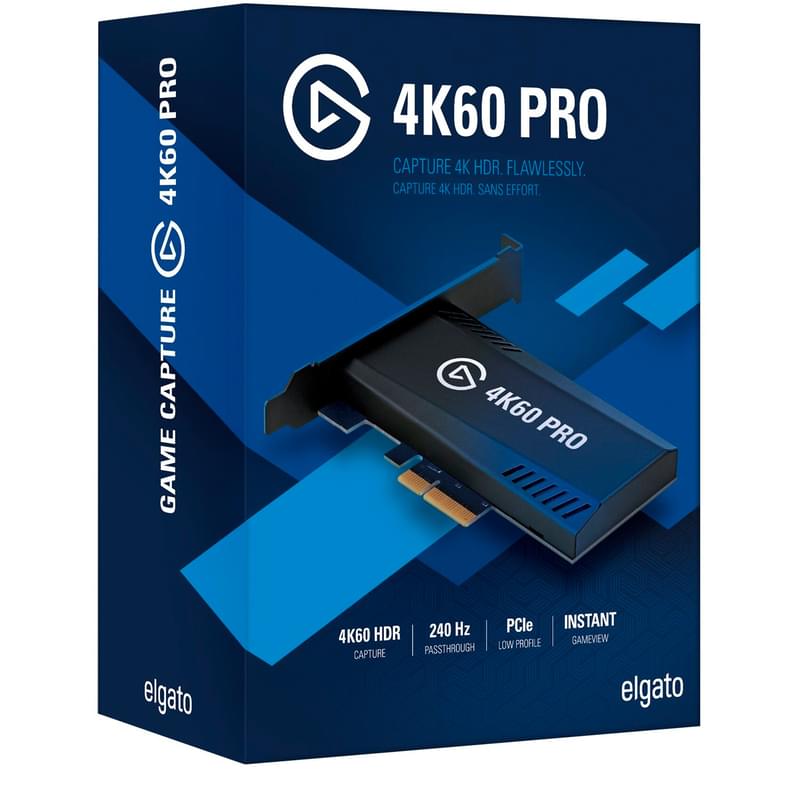 Плата видеозахвата Elgato Game Capture 4K60 Pro MK.2, HDMI (10GAS9901)