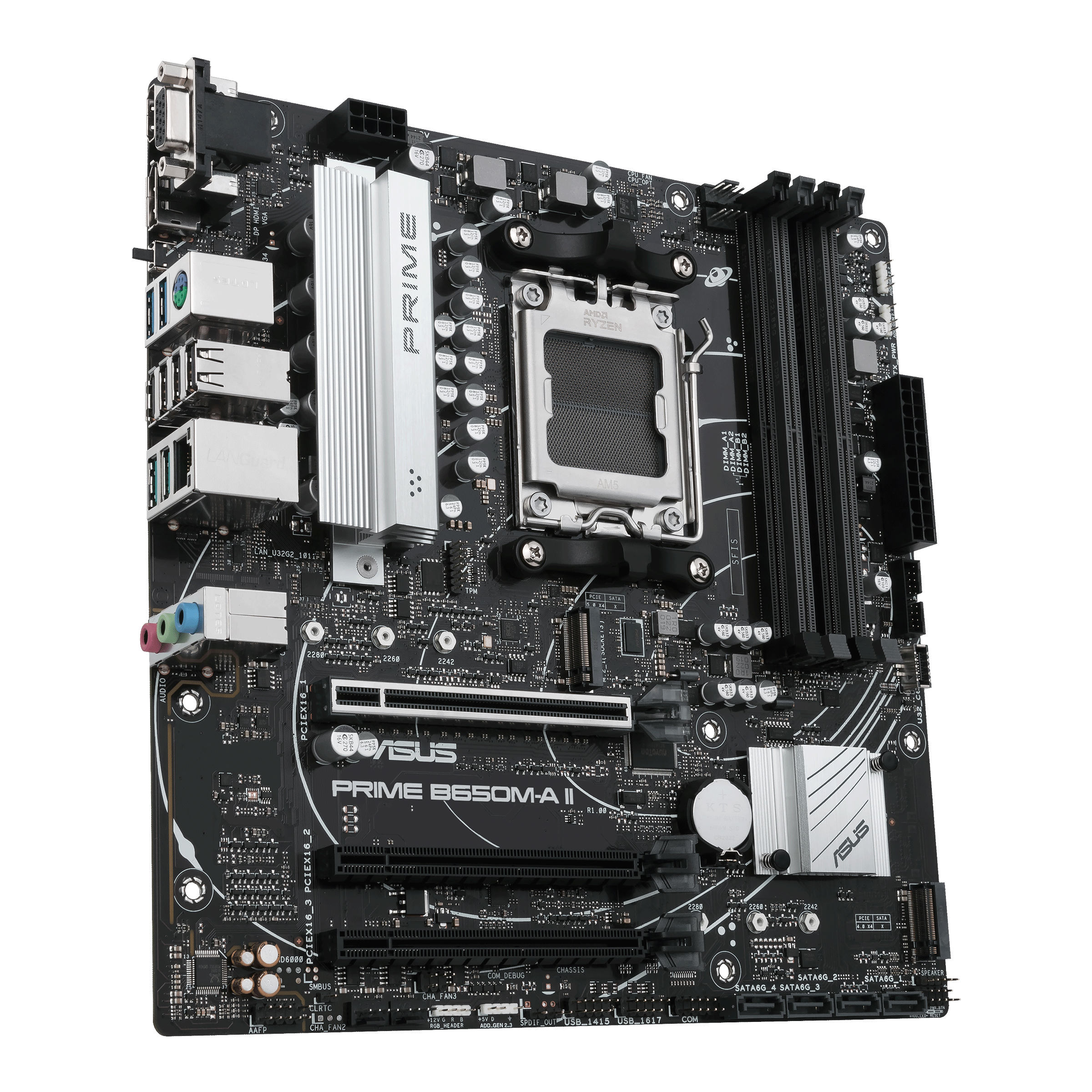  Материнская плата Asus Prime B650M-A II, AM5, mATX (90MB1EH0-M0EAY0)