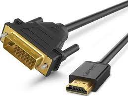 Кабель Ugreen HD106 HDMI to DVI Cable 5m Black (10137)
