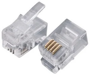 Коннектор RJ-9 телекоммуникационный (UTP RJ-9)