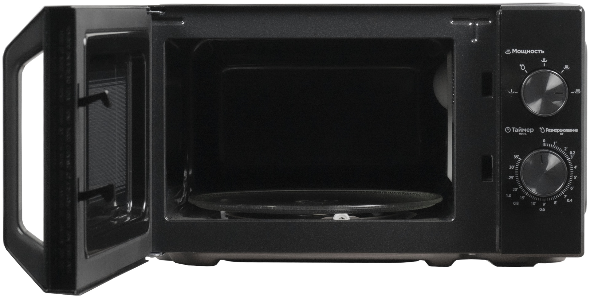 Микроволновая печь Midea MM720C2MV-B, Black, 700 Вт, 20 л, Solo (MM720C2MV-B)