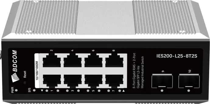 Коммутатор BDCOM IES200-L25-8T2S (IES200-L25-8T2S)