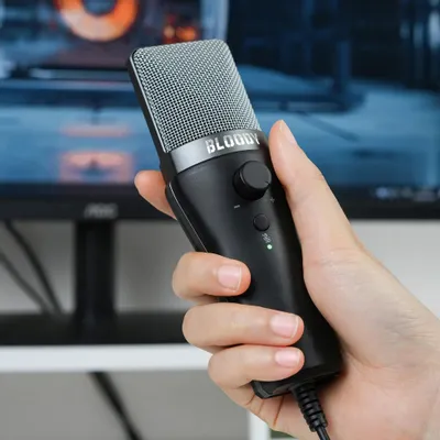 Микрофон A4Tech Bloody GM20, USB, Black (GM20)