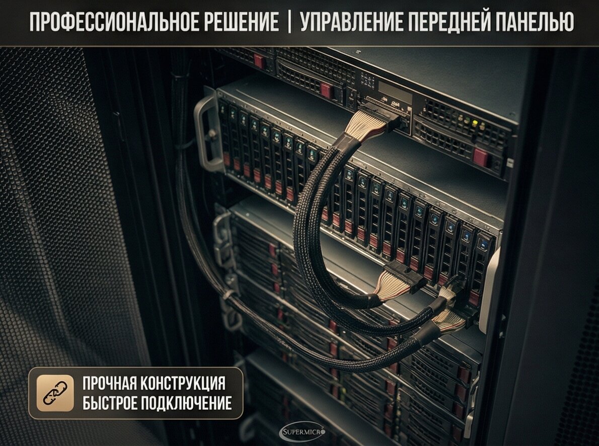 Кабель Supermicro SAS - SATA (CBL-0306L)