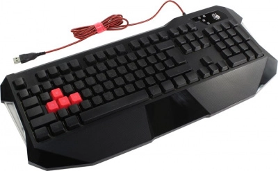 Клавиатура A4Tech Bloody B130, Black, Multimedia, Gaming, LED-Backlight USB (B130 (BLACK))