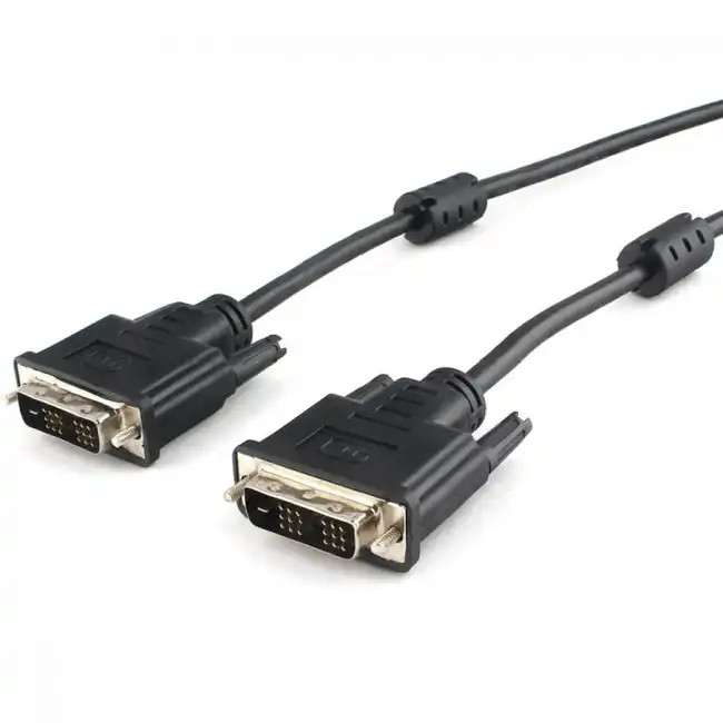 Кабель SVGA, DVI-D to DVI-D, m/m, Cablexpert, CC-DVI-BK-15, 4.5м ( CC-DVI-BK-15)
