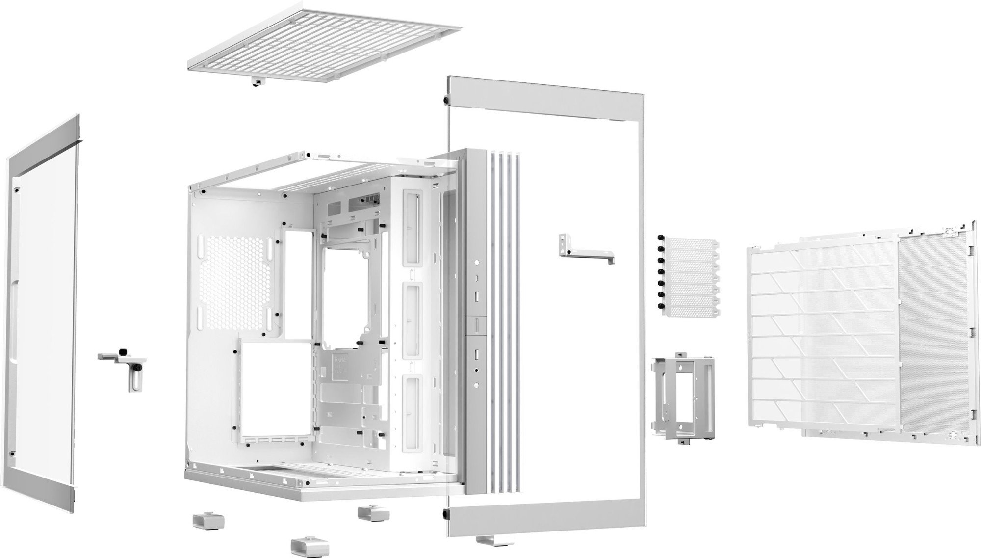 Компьютерный корпус Bequiet! LIGHT BASE 600 DX White (BGW66)