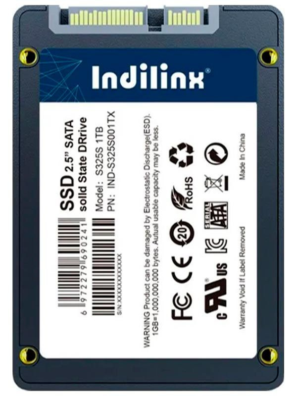 Твердотельный накопитель SSD Indilinx, 1Tb, SATA (IND-S325S001TX)