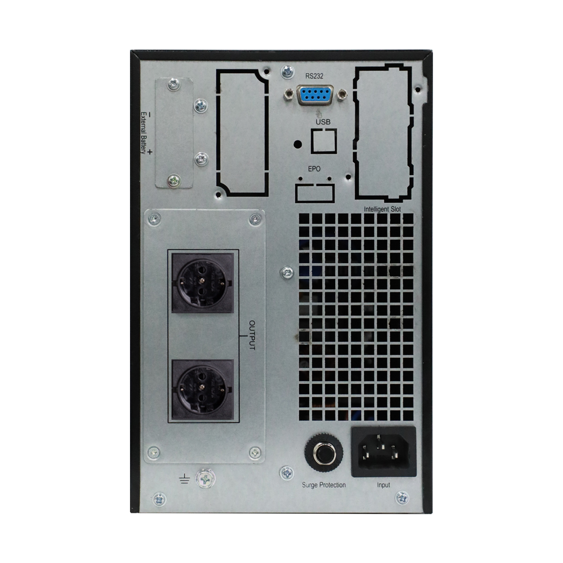 Источник бесперебойного питания SVC 1000VA, 1000W, Black (PTS-1KLN-LCD)