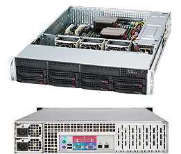 Сервер Supermicro 2U Rack CSE-825TQC-R802LPB/H12DSI-N6 ()