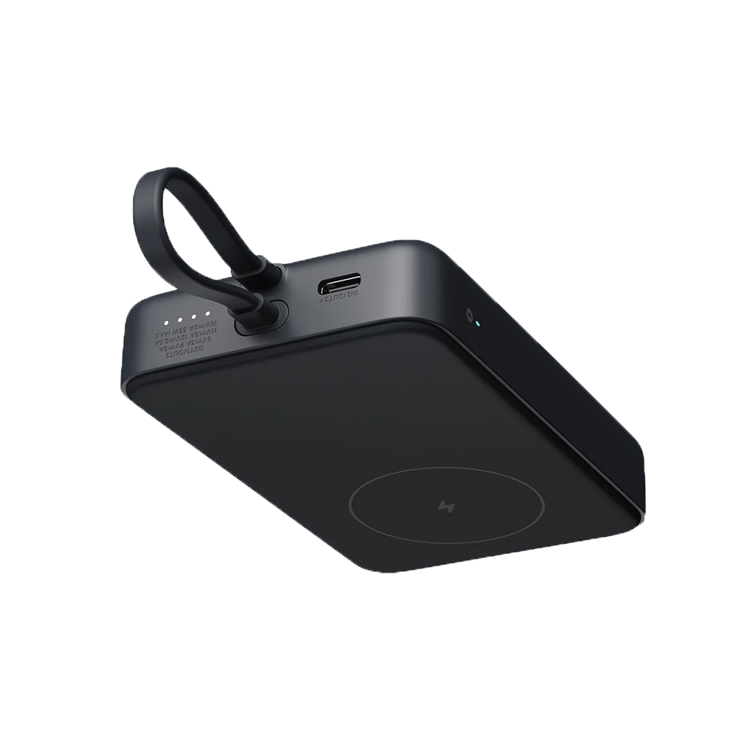Power bank Xiaomi Magnetic WPB1007MI, 10000 mAh, 33W, USB Type-C, Qi 7.5W, Gray (BHR9823GL)
