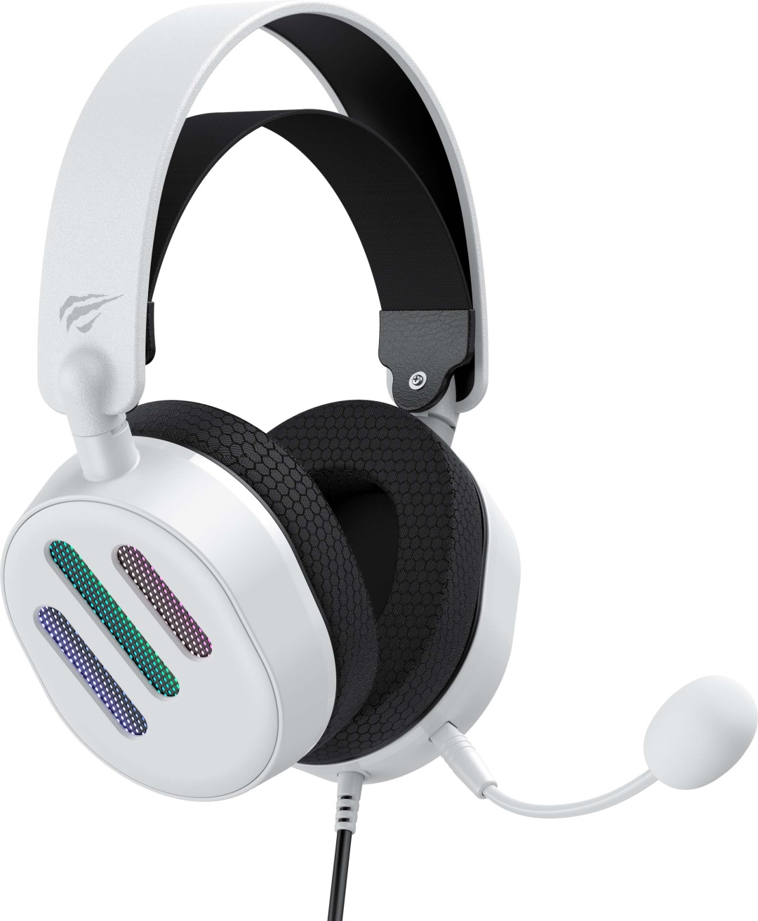 Наушники Havit проводные H2038U/ White+Black (203012003993994)