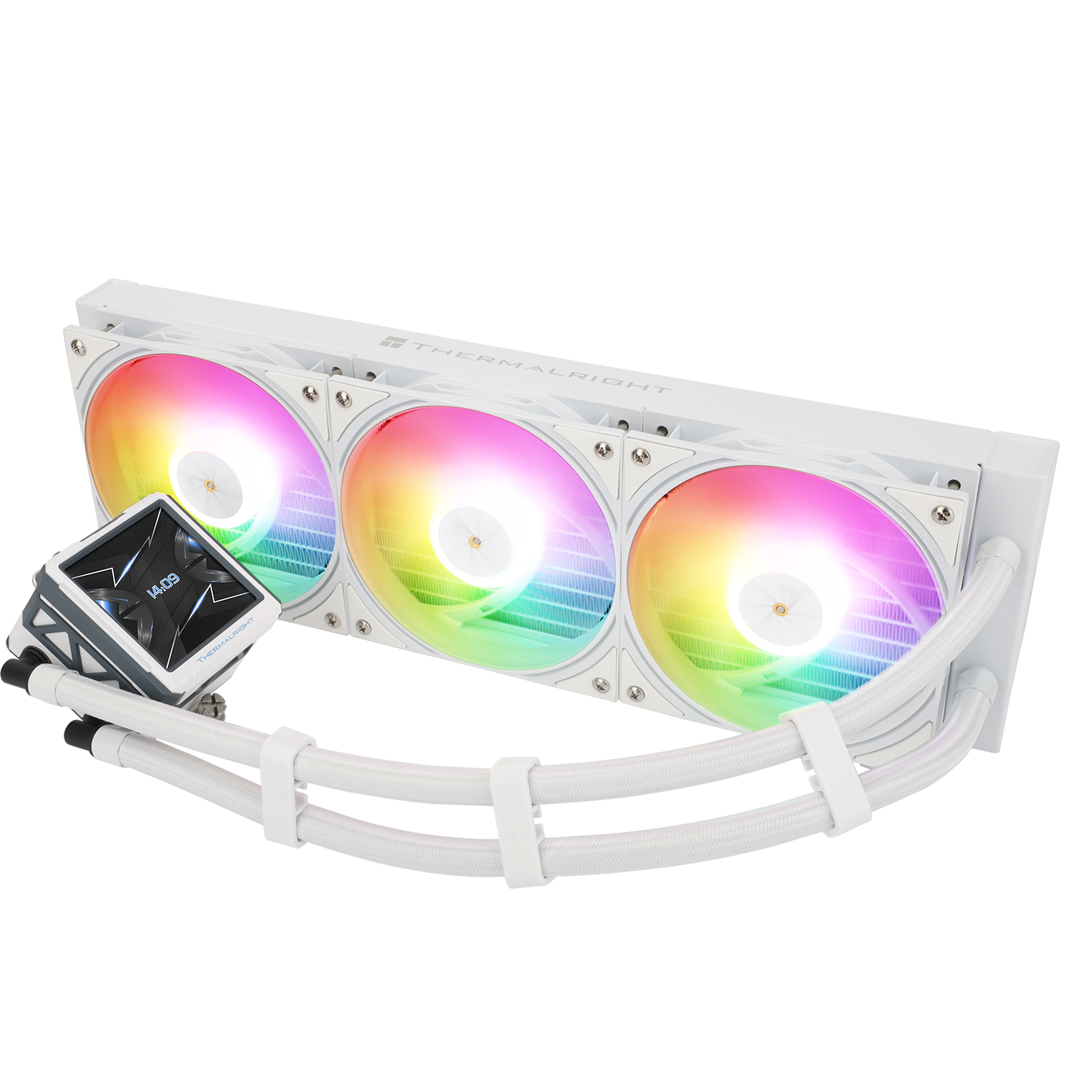 Кулер с водяным охлаждением Thermalright Frozen Warframe 360 ULTRA ARGB WHITE (TL-U12W-S)