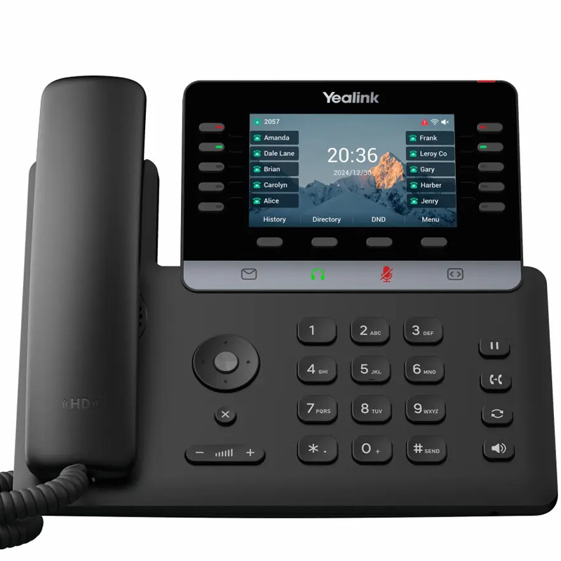 Настольный IP-телефон Yealink SIP-T74U, 4,3" цветной экран, без БП (SIP-T74U)