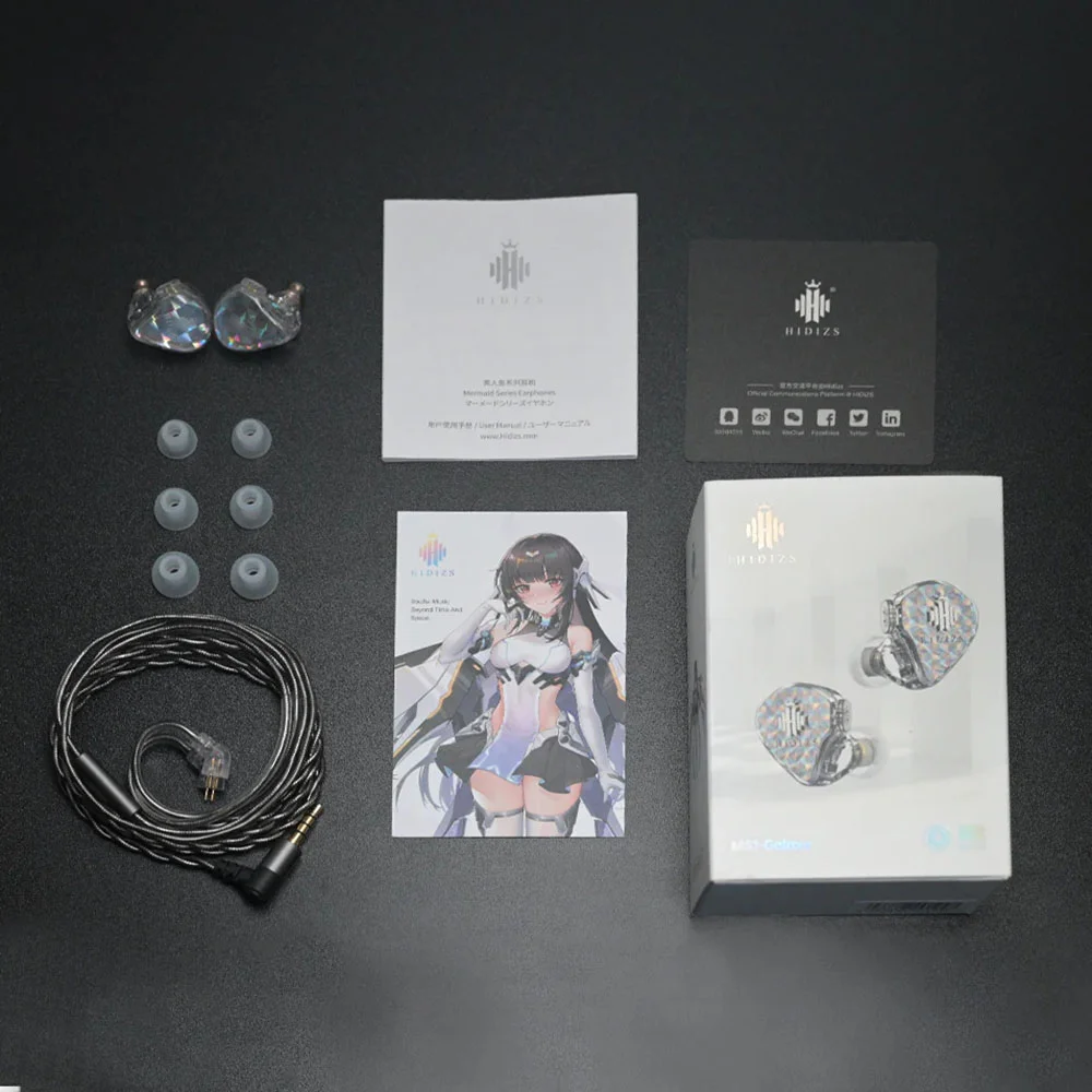 Гарнитура Hidizs MS1 Galaxy, Black (MS1 GALAXY/BLACK)