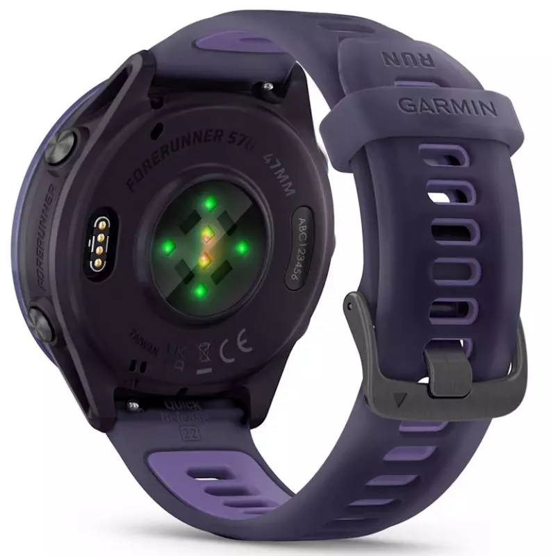 Спортивные часы Garmin Forerunner 570, Фиолетовые, 47 мм (010-02971-02)