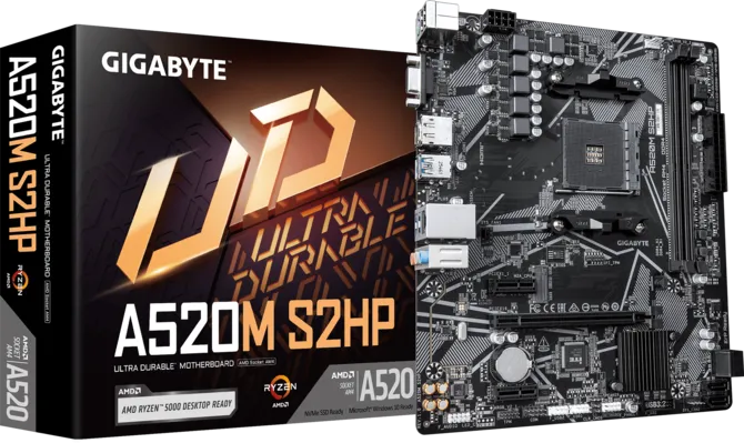 Материнская плата Gigabyte A520M S2HP (A520M S2HP)